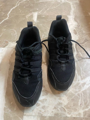 Skazz dance training shoes used, black, size 38