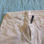 Guess white pants like new, slim fit, size S