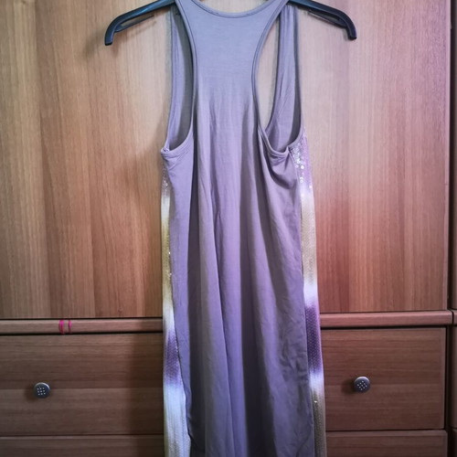 Ysatis mini dress with sequins, tie-dye ombre, size 1 Small