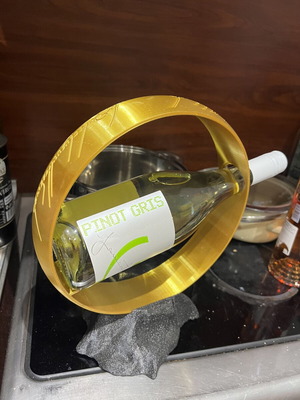 The Lord of the Rings 3D wine holder