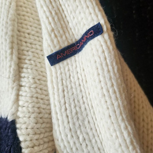 Americanino Unisex Pullover Size S New White