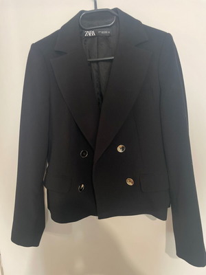 Zara classic jacket used with gold buttons size Medium