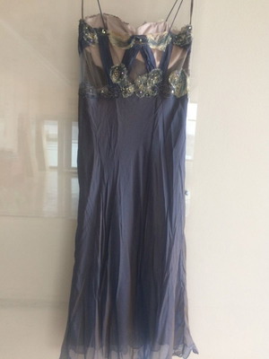 RAXEVSKY Evening dress new with embroidered bust and muslin