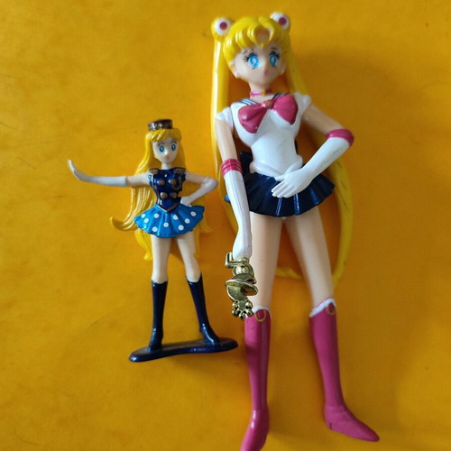 Sailor Moon figure set like new