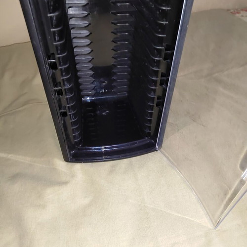 Vintage Italian CD case for 16 CDs used, MGL Plast