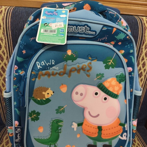 Peppa Pig school backpack, new