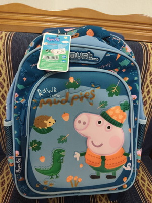 Peppa Pig school backpack, new