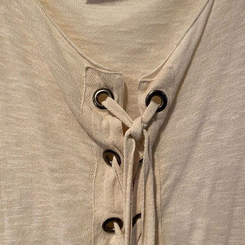 Zara blouse dress like new, beige woven fabric size M
