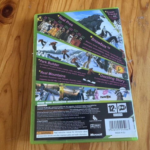 Amped 3 Xbox 360 game like new, sports racing