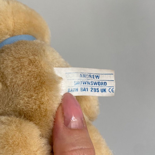 Forever Friends Bear vintage plush toy 1990s used