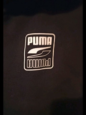 Puma jacket and hoodie kids like new, black and white with hood
