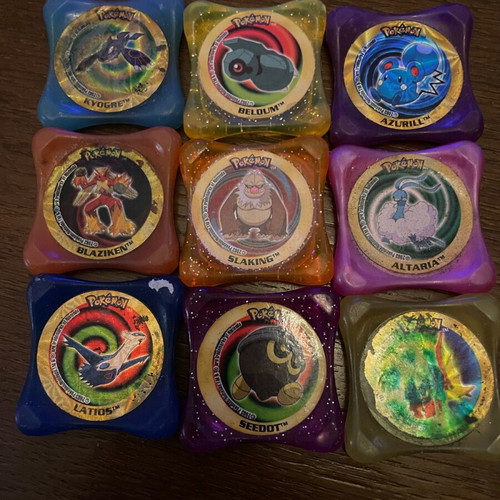 Pokemon laser waps 2002-2005 like new pack