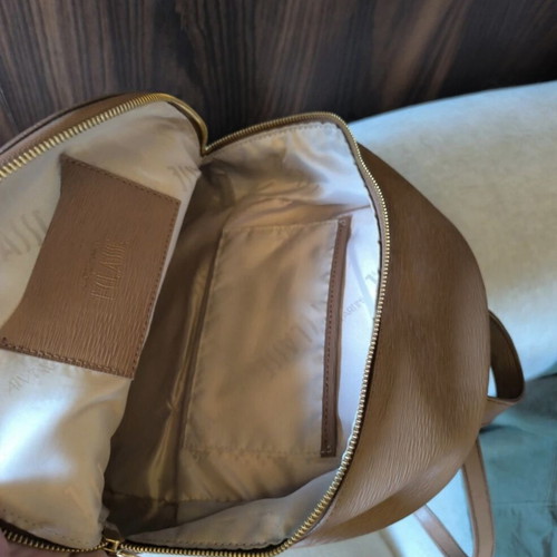 Alviero Martini 1A Classe Leather Backpack like new, tan color