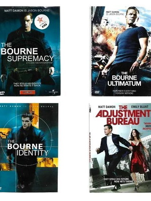 4 DVD / THE BOURNE LEGACY / ΠΑΚΕΤΟ