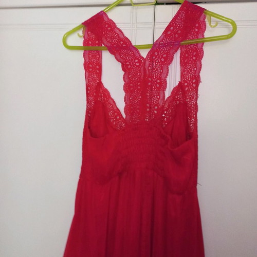 Mat Fashion dress red like new, summer style, plus size XL