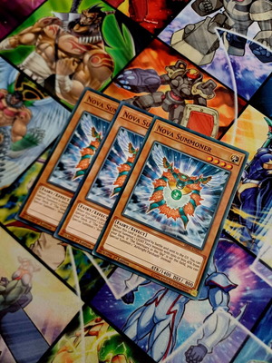 Playset 3x Nova Summoner SR05 Yu-Gi-Oh! cards