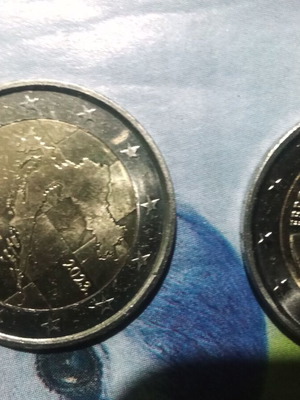 2 Евро Хърватия и 2 Евро България като ново