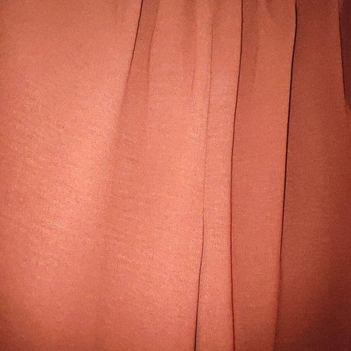 Set top and wide-leg pants like new, one size, brick color