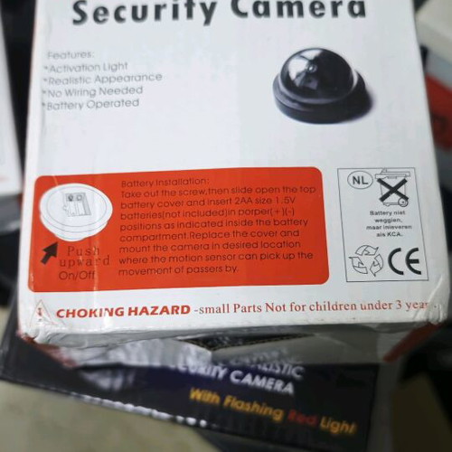 Dummy camera new, dome type for deterrence