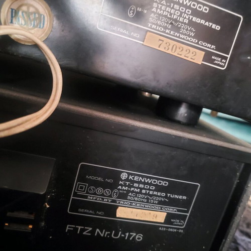 Kenwood ενισχυτής μεταχειρισμένος, κρυστάλλινος ήχος 1977