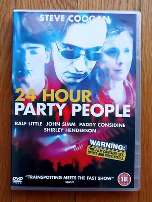 24 Hour Party People DVD μεταχειρισμένο χωρίς ελληνικούς υπότιτλους