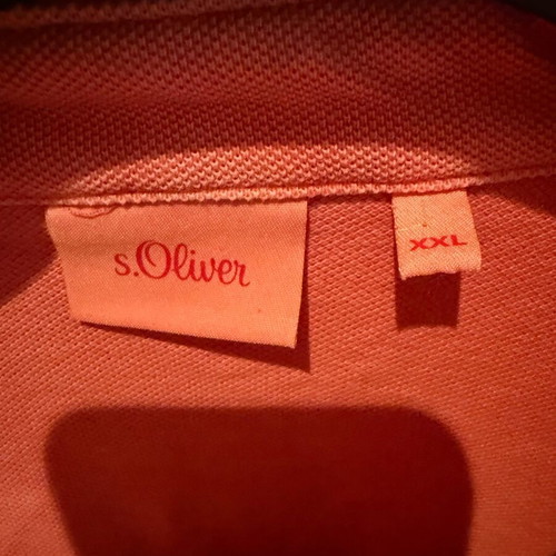 S.Oliver Polo Shirt XXL Like New Orange