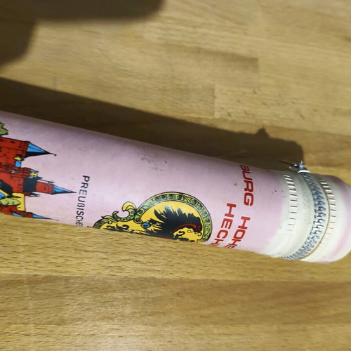 Vintage collectible pencil case used from Germany