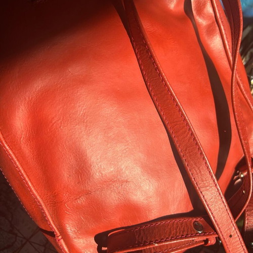 Vintage "Dude" Full Italian PatinaLeather Bag