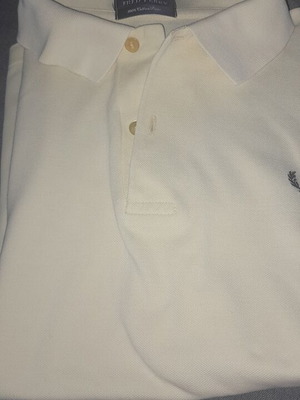 Fred Perry men's polo shirt size S like new, yellow