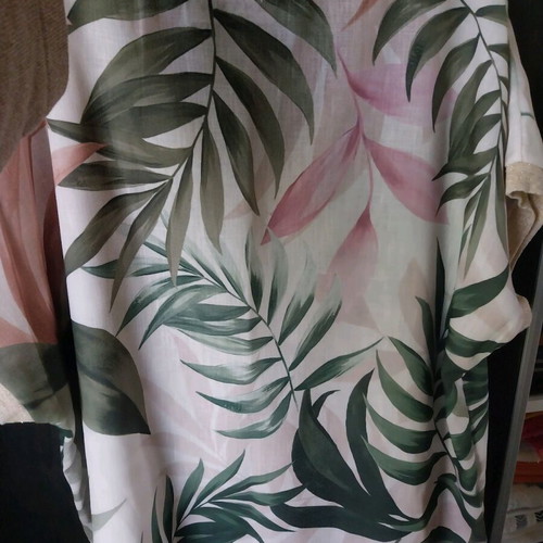 Extyn blouse new, white and beige, size L - XL