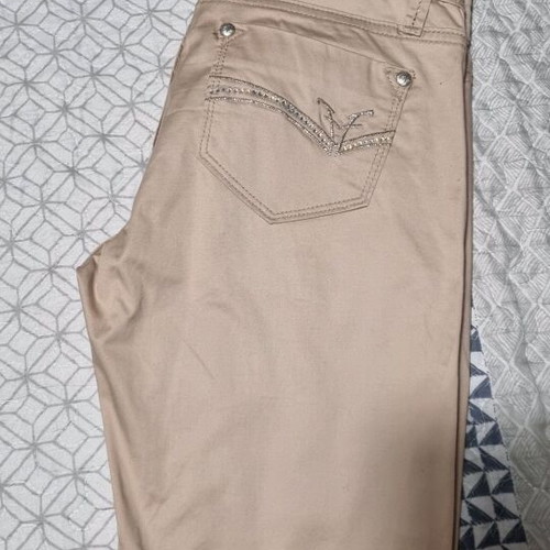 Fracomina women's beige pants size 38 like new