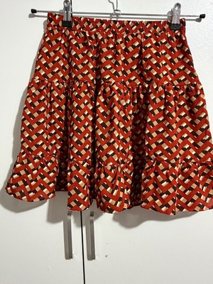 Mini skirt like new, brown, size XS
