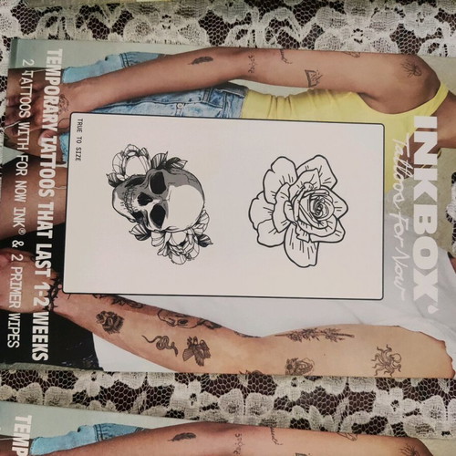 Tattoo sealed pack of 3 packages with 2 pieces each