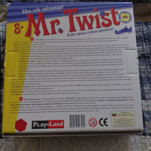 Mr. Twist 2in1 party game new, PlayLand