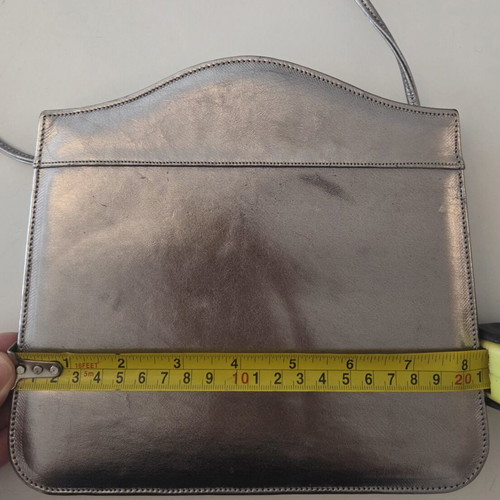 Jacques Vert Metallic Silver Crossbody Bag used