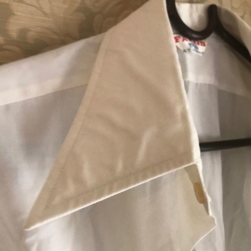 Faros women's white shirt size 39 (M) like new, retro vintage