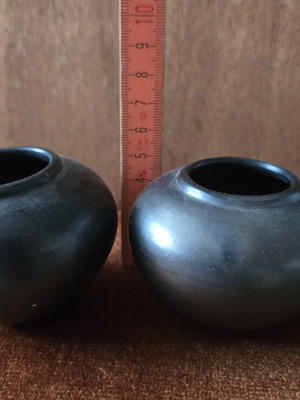 Ceramic vases Rodios used, small set of two