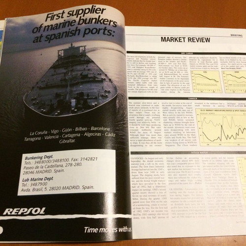 Seatrade Monthly Review October 1992 like new