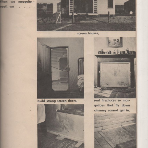 Malaria Control booklet used, 1941 edition