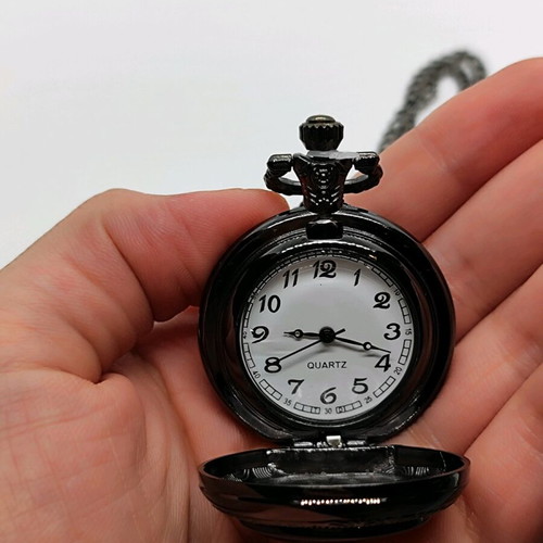 Pocket watch new with dragons design