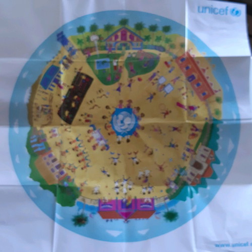 Unicef Round Puzzle 500 Pieces Like New