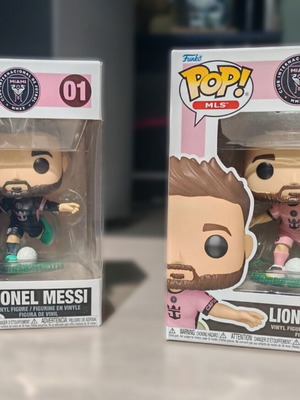 Funko POP! Lionel Messi MLS Inter Miami βινύλινα φιγούρες καινούργιες, σετ 2