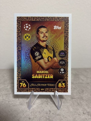 Marcel Sabitzer All Action Hero Topps Match Attax 2025/2026 card new