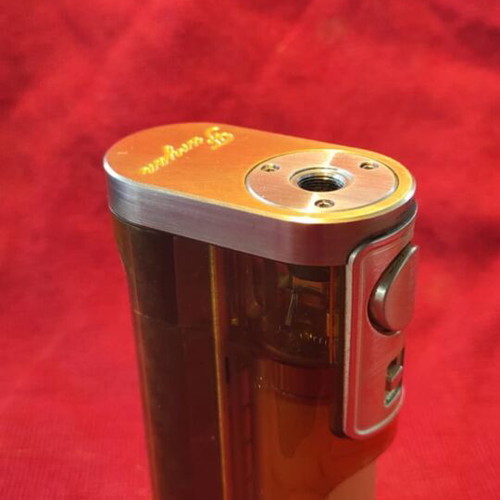 Lost Vape Furyan Squonk Mech Mod μεταχειρισμένο, μπρούτζινο με Ultem-Carbon Fiber