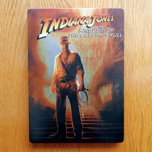 Indiana Jones and The Kingdom of the Crystal Skull Steelbook DVD μεταχειρισμένο με ελληνικούς υπότιτλους