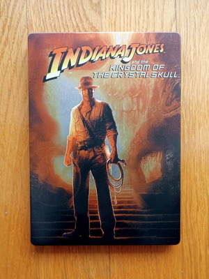 Indiana Jones and The Kingdom of the Crystal Skull Steelbook DVD μεταχειρισμένο με ελληνικούς υπότιτλους