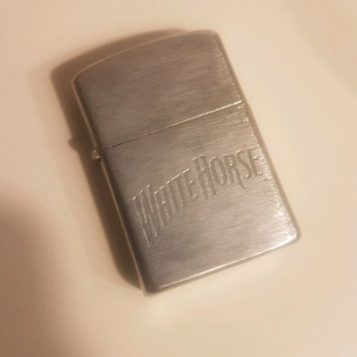 White Horse lighter collectible used