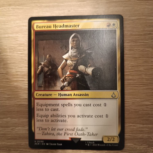 Bureau Headmaster MTG card mint condition