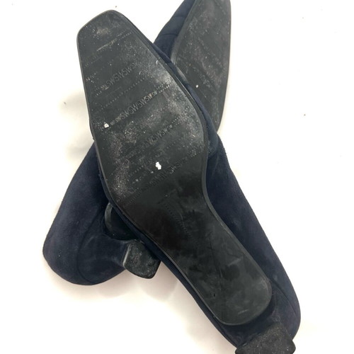 Stuart Weitzman mid heels used, grey, size 42