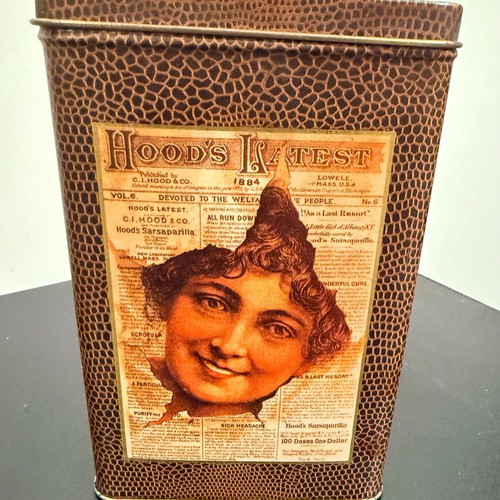 Hood’s Latest vintage metal box used